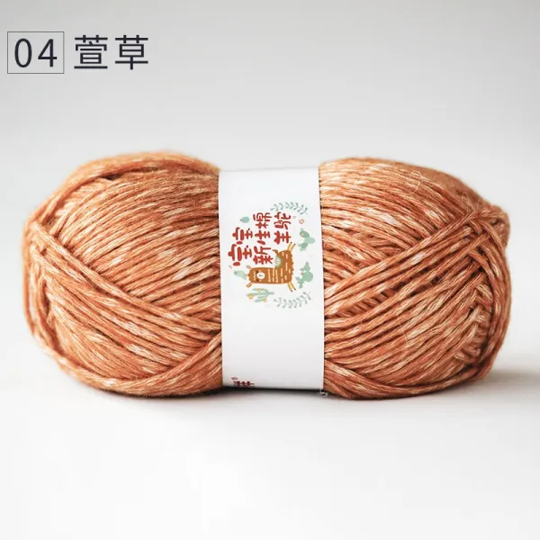 순 풋내기 핸드메이드 뜨개질 침 머플러 남친 소프트 면양 낙타 Diy 재료 가방 망우초 머플러 3라인 가죽