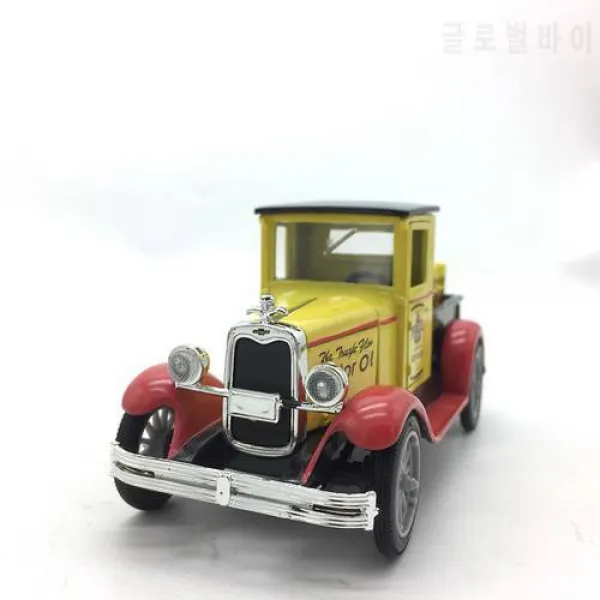 1/32 시뮬레이션 레트로 시보레 픽업 트럭 클래식 1928 빈티지 유조선 모델