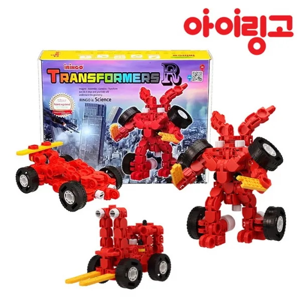 아이링고 트랜스포머R 3D 관절 블록 장난감 120pcs