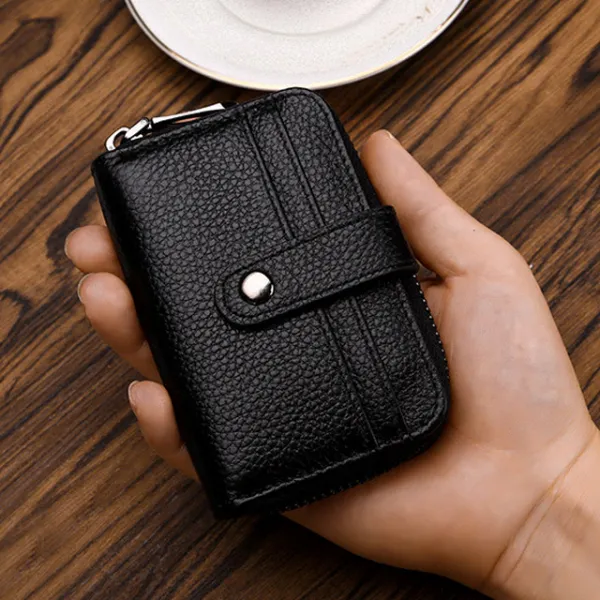 데이니 소가죽 여자 여성 카드 명함지갑 반지갑