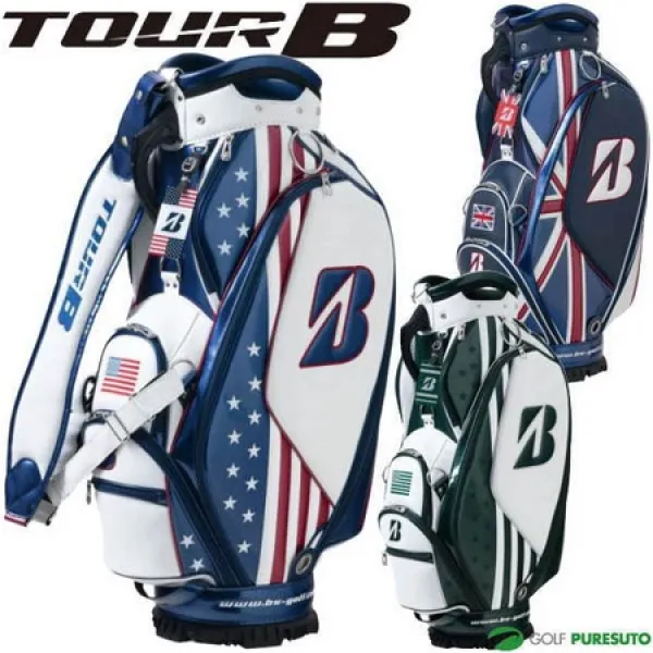 ＼★선착 쿠폰 배포중★／브리지스톤 TOUR B 9.5타입 캐디 백 메이저 콜렉션 카트 백 CBG070 PROD112555012, US OPEN사용 모델（US）