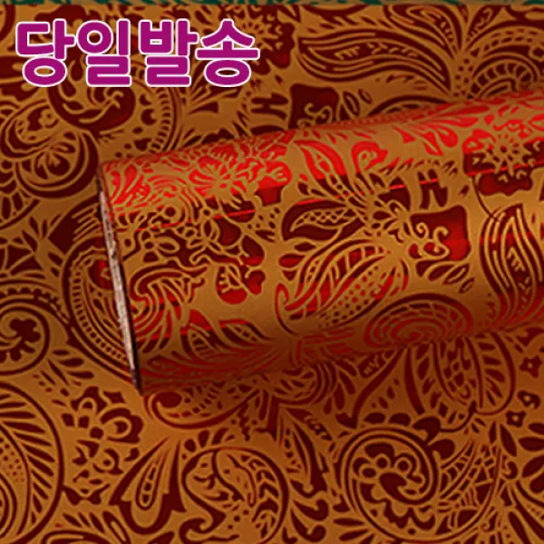 노크원 비닐포장지당일발송, 10아메바/소/빨강, 1롤