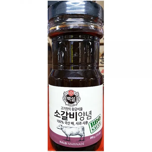 si)좋은 식자재 소갈비양념(백설 840g), 단일상품