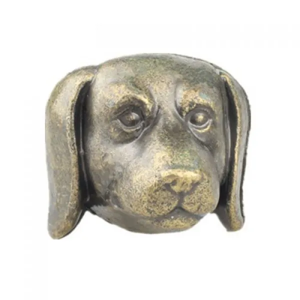 [해외] 합금 동물 손잡이 장식 후크 빈티지 나무 상자 짐승 피트 캐비닛 단일 구멍 핸들 청동 색 52*41MM 1 PC, 상세내용표시