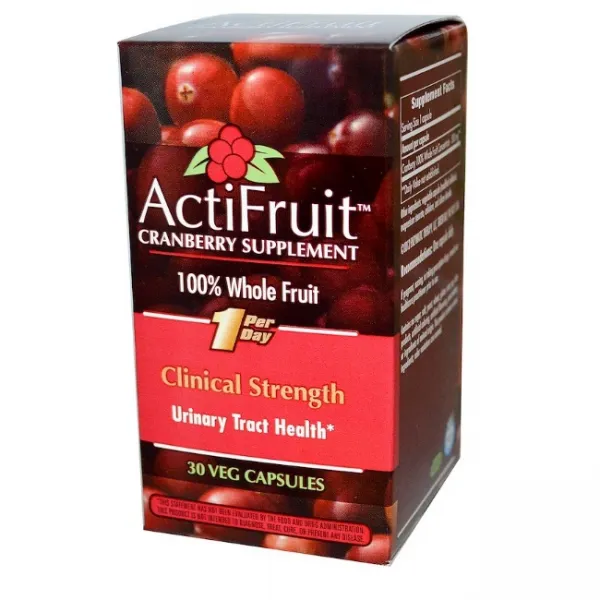 Enzymatic Therapy Cranberry 엔자마틱 테라피 액티프룻 크랜베리 30캡X4개