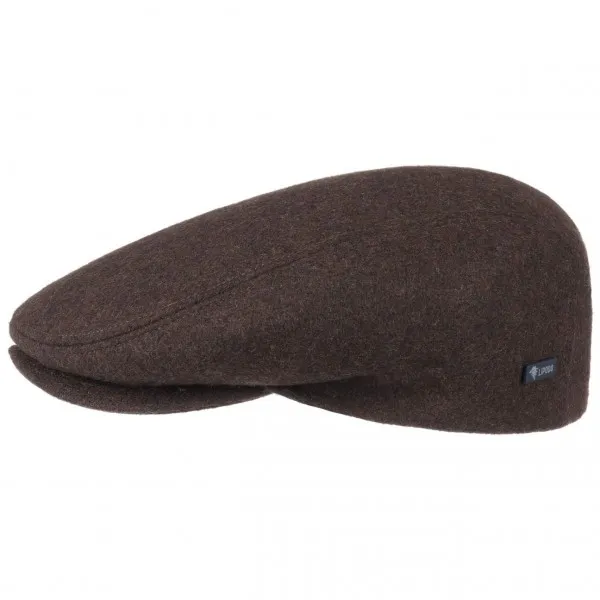 [독일구매대행] Lipodo 스포츠 Flatcap 갈색 57cm - 플랫 캡 여성 남성 - 스포츠 캡 과도기 겨울 - 우산 플랫 캡
