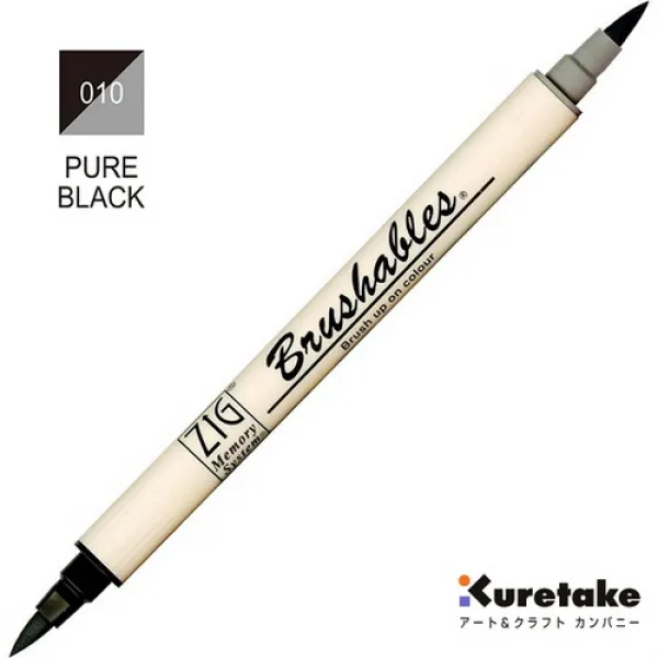  바보사랑 마커 브러셔블 Ms7700 010퓨어블랙 1개