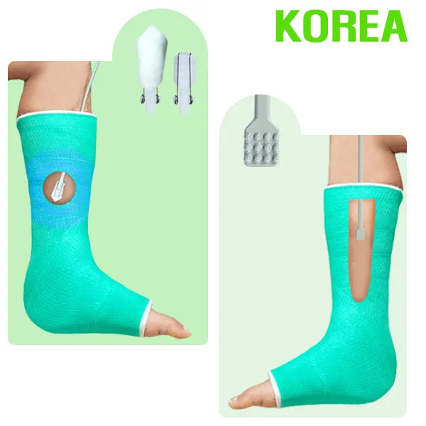 헬스데이 깁스 기브스 긁개 붕대 팔 다리 가려움 닦기 알코올솜, 1개