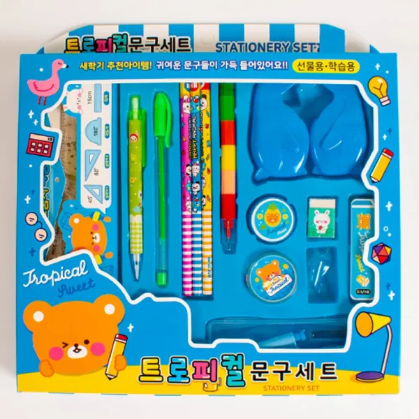 마이찰리_새학기문구세트 신세 색연필 어린이셋 셋트 지우개 유치원 모둠자_mycharlie 옵션없는_단일상품 옵션없는_단일품목