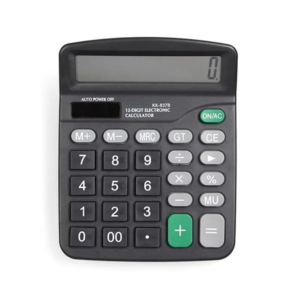 RVZ92125712자리 탁상용 계산기, 단일옵션