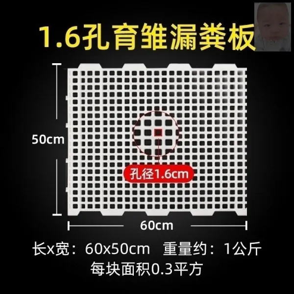 청정직구 분뇨누설판 평망 그물판 분뇨판 토끼 바닥깔판 침대 브러시 네트 영화 1.6 공 육추 닭 60 *50cm