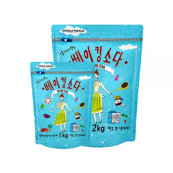 다유-몰_애경 엄마의선택 베이킹소다 2kg 지퍼백 세제 보조세탁 청소 가루천연 세척 제 분말다유-몰_, 단일상품, 다유몰-옵션_애경베이킹소다2kg