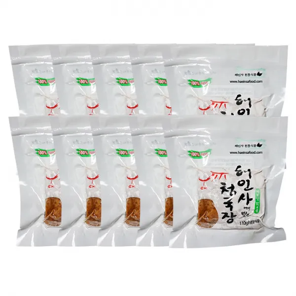 해인사 청국장, 10개, 110g