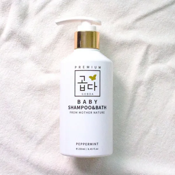 곱다 프리미엄 베이비 샴푸앤바스 순한샴푸 (유아샴푸 유아바디워시) 250ml, 1개