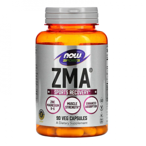 Now Foods Sports 헬스 ZMA 운동 후 회복 근손실 방지 예방 90정