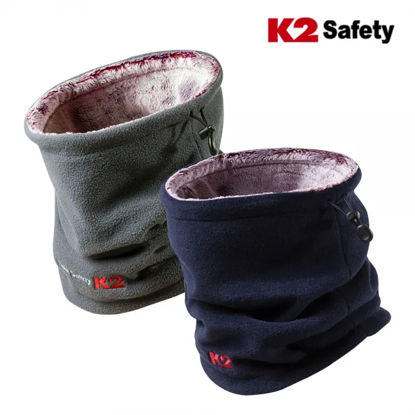K2 세이프티 IMW12903 방한 넥게이터 목토시 넥워머, 그레이