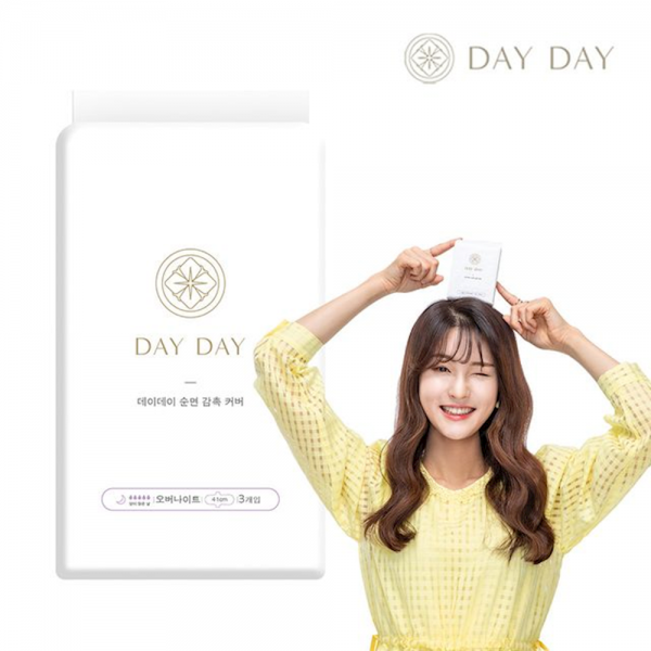 뉴 데이데이 오버나이트 100팩 발암물질없는 생리대 일반생리대 중형 1개 1개