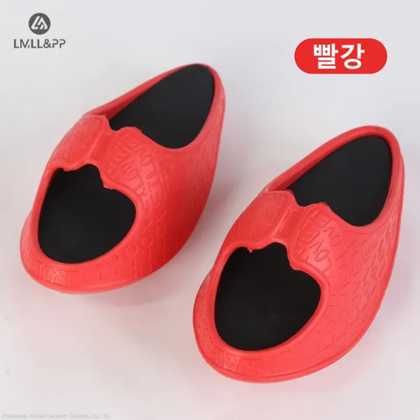 LMLL&PP 고무줄을 잡고 다리를 흔들며 신발을 흔들다, 까만색