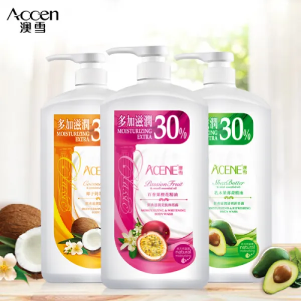 [호주 눈 샤워로] 호주 눈 (accccen)항판 클렌징 샤워크림 세트 상큼 +미근 +타이트한 750ml *3병(1815), 1개, 0ml