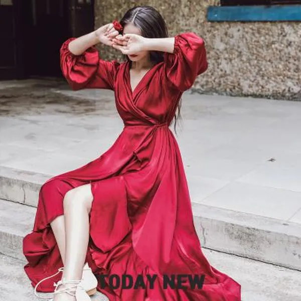 Deliken 개화기 경성원피스 셀프웨딩 청해호 불규칙해변 바캉스 백사장 티카 솔트호