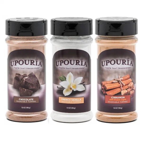 Upouria 우푸리아 커피 토핑 초콜릿 팩케이션 버라이어티 3팩5.5oz, 1개