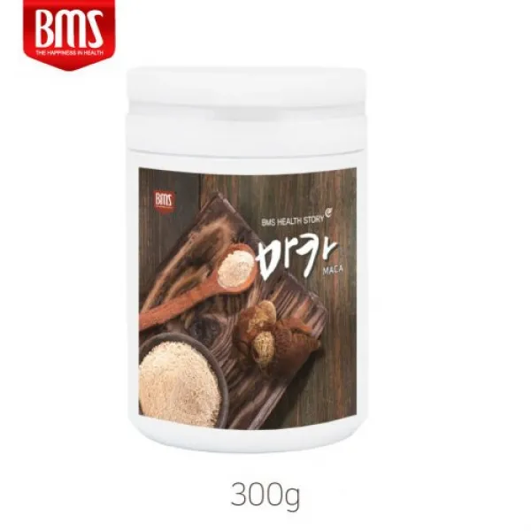 마카먹는법 기억력감퇴 마카100% 마카분말가루 300g, 1통