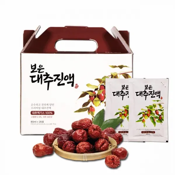 구록원 보은 대추진액 대추즙 80ml x 20포 대추차 기타건강즙