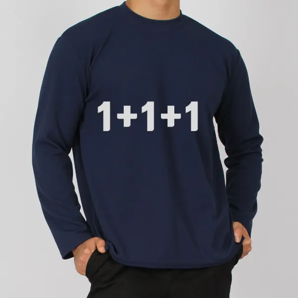 [알파메일] 1+1+1 긴팔 링클프리 스탠다드 기본 남자 구김없는 편한 스판 기능성 인절미 티셔츠(8색상)