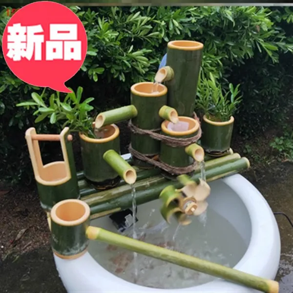 수반 하지 마라 I별장 대나무 흐르는물 재선적선 분수 수차 수경 조경 돌구유 돌다 경로로 돈을 벌다 1948879471, M43 -펌프 _소대장이다 대나무 5