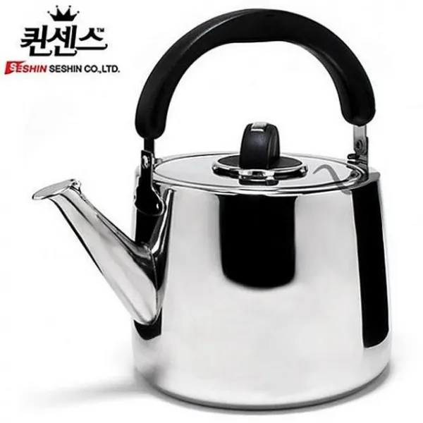 제이에스컴퍼니 퀸센스 주전자 이태리주전자 들통형 5L -독점상품, 1