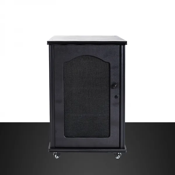 오디오믹서 오디오 기 영화관 앰프 프레임프로페셔널 3단 4단 5층 항공 스탠드장 이동 음향기 수납장, T05-HS-80블랙