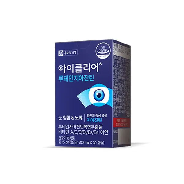 아이클리어 루테인지아잔틴, 30캡슐, 3박스