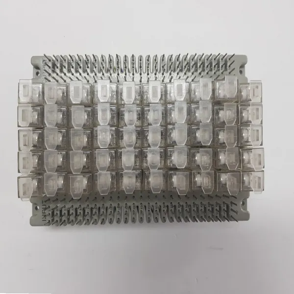 성진전자통신 50P보안기(랩핑형)가입자보호기 피뢰탄기반, 1개, 50P보안기(IDC형)