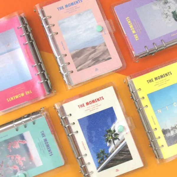 BGH315017다이어리 일정 위클리 먼슬리 6공 만년 스케줄러 A6, BABY PINK