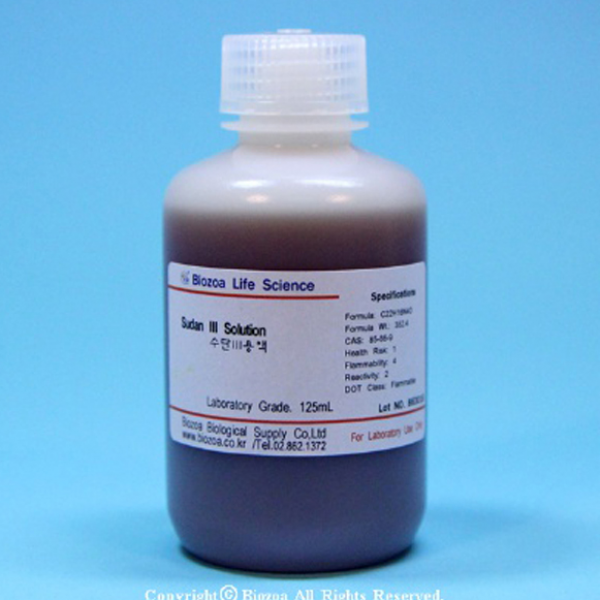 오피스안 수단iii용액 125ml Sn189 수단용액 지방검출시약