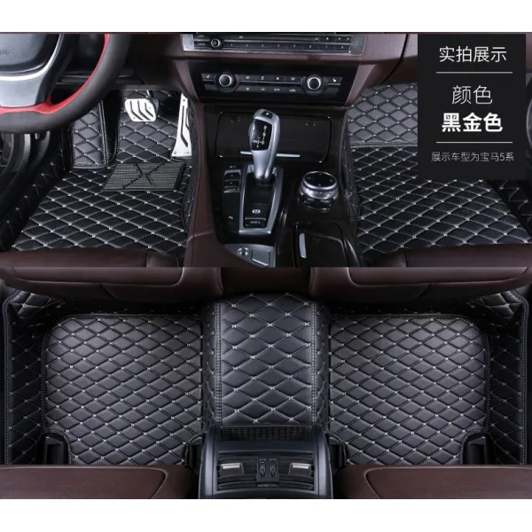BMW BMWF20E82E88E81E87bmw116i118i120i 컨버터블가마 경주용 매트, 흑금금 색홑겹 구매하시고매모를남겨주세