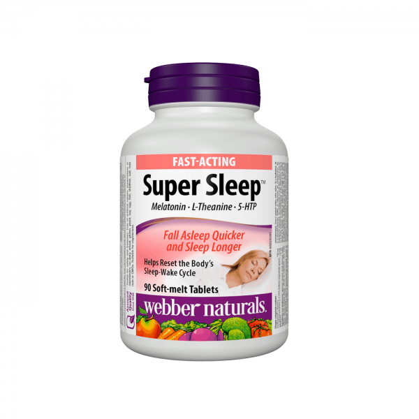 웨버네추럴 편안한 수면을 위한 슈퍼 슬립 90정 불면 숙면 Webber Naturals