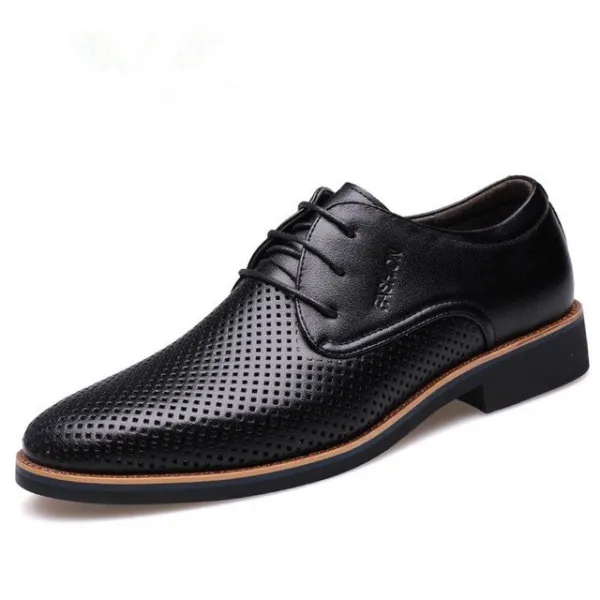 남성구두 Muhuisen Fashion Summer Men Dress Formal Shoe