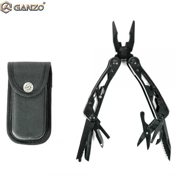 3pcs/lot 오리지널 GANZO 멀티 툴 나이프 플라이어 22in1 수동 툴 플라이어 440C 58HRC G202B G202 다기능 폴딩 플라이어핸드 공구 플라이어폴딩 플라이어간조, 02 G202B without box