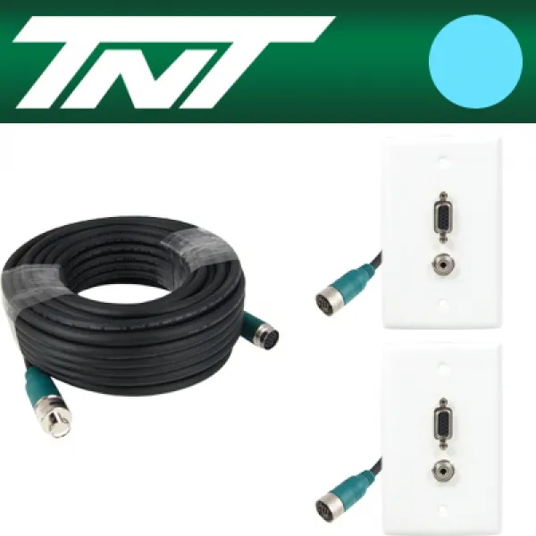 TNT NM-TNTA10S5 RGB 스테레오 월 플레이트 분리형(배관용) 케이블 10m 증폭기 마이크케이블 리피터 송수신기 케이블 음향기 모니터 네트워크, 본상품 선택