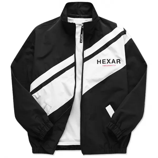 탑보이 핵사 오버핏 올드스쿨 바람막이 점퍼 Bat007 