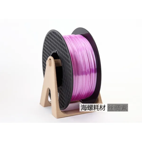 3D프린터 3d pla1.75mm실크 질감 모방사 재료 재질 와이어로드 롤식, T16-500g퍼플동