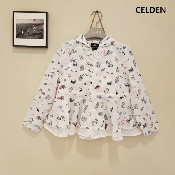 셀덴인천점 CELDEN 2019_여름신상 고객감사특가!! 33% OFF!! 프릴바람막이점퍼 EDJA19853