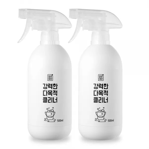 깔끔대장 강력한 다목적클리너 2개, 500ml