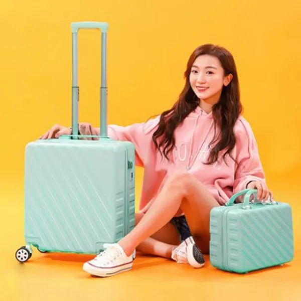 18＋14인치 기내용 캐리어 세트 9종 컬러 미니 캐리어