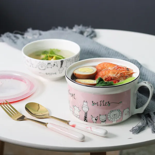 해외 북유럽 인스 도시락 아침 식사잔-90947, 단일옵션, 15.A흰 금수저 금싸라기 보온팩(
