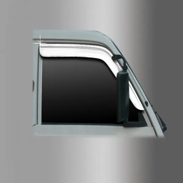 84 소주샵 / 쉐보레 라보 크롬 선바이저 2pcs 도어바이져 차량용햇빛가리개 윈도우바이저 스모그바이저 썬바이저