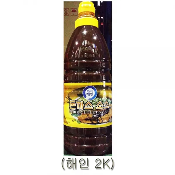 해인 돈까스소스 2Kg 맛있는소스 업소용식재료 간단요리 건강에좋은음식 경양식돈까스소스 돈가스소스 돈까스소스 맛있는소스 업소용식자재 업소용식재료 정성가득, 본상품선택