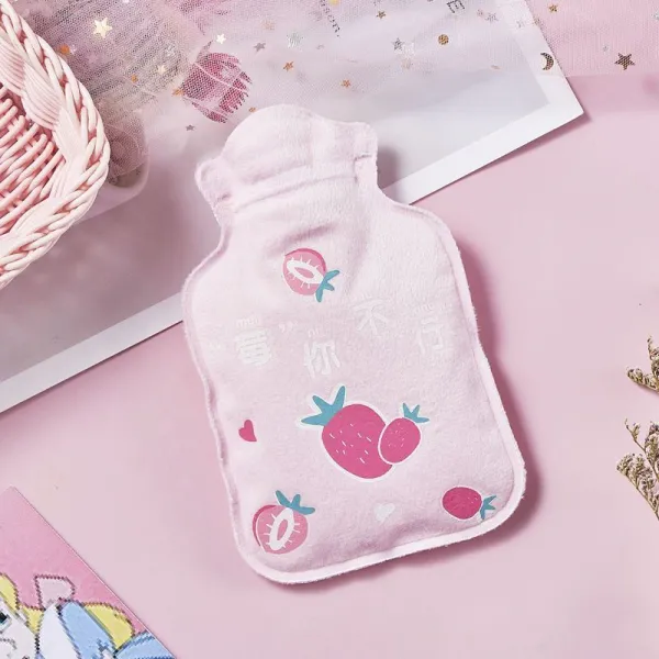 사이드머니 미니손난로 액상손난로 기프트 휴대용 취미 스웨이드 작고깜찍 이모 더운 물 허리와 복부 월경 맟춤제작 털 바칸디핑크 건딸기 350ml