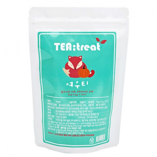 티트리트 여우티 팥호박차, 1.5g, 20개